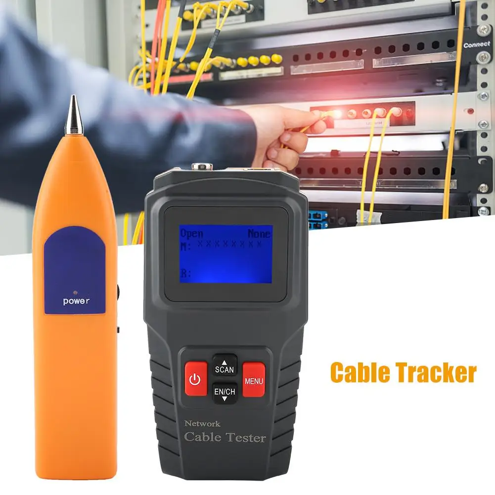 Eboxer CAT5 RJ45 Network Cable Tester Network Line Detector Internet Wire Tracker Networking Fixing Tools Kit