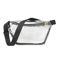 Поясная Сумка для женщин, прозрачные поясные сумки из ПВХ, поясные сумки для девочек, водонепроницаемые нагрудные сумки, поясная сумка для