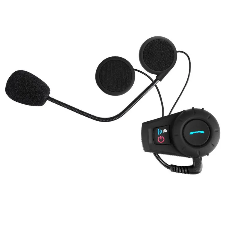 

Motorcycle Helmet Intercom 500M Headset BT Interphone With bluetooth Function