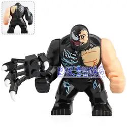 Одна распродажа Marvel мстители Супер Герои яд бунт танос Карнаж Халк фигурку строительные блоки игрушки для детей EG131