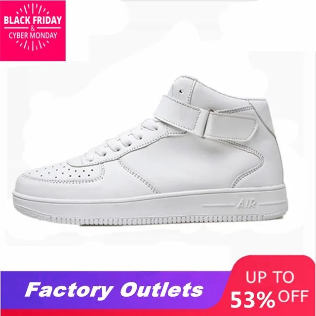 US $22.50 2019 classic shoes athletic air High help skateboarding shoes male forceing white for men sneakers