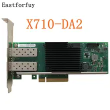 Eastforfuy OEM X710-DA2 10G Ethernet Сетевая карта серверный адаптер с чипом Intel X710BM2
