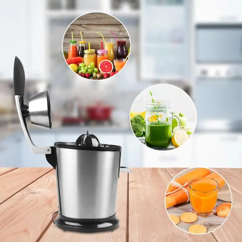 Stainless Steel Electric Juicer Fruit Juice Maker Bottle Juice