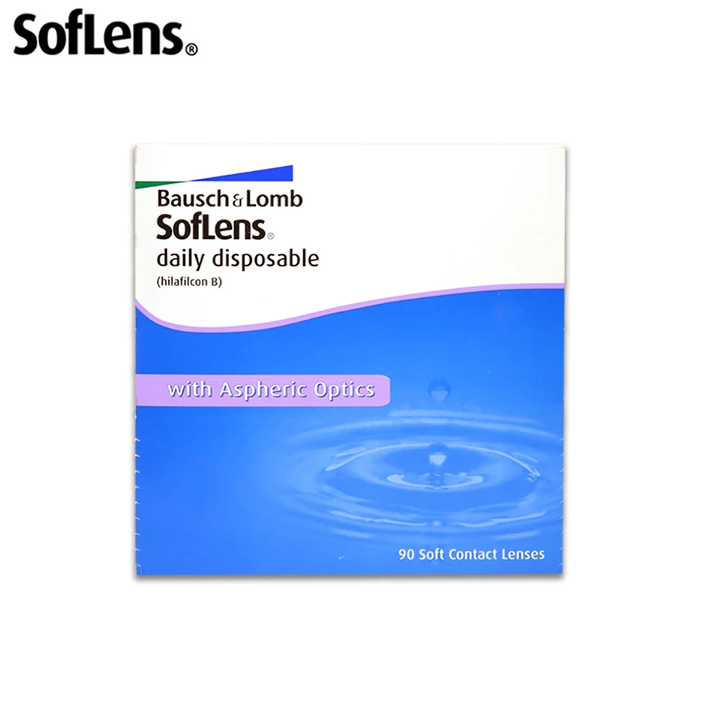 Контактные линзы SofLens Daily Disposable(90 шт) R: 8.6