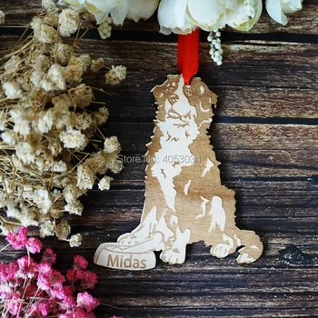

Dog Lover Gift Bernese Mountain Dog Christmas Ornament Personalized Dog Ornament Christmas Holiday Ornament