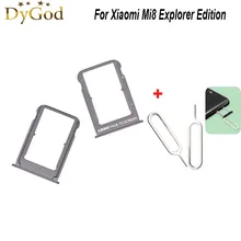 Для Xiaomi Mi8 Explorer Edition SIM карты ЛОТОК СЛОТ держатель адаптер ремонт интимные аксессуары с взять извлечение сим-карты инструмент