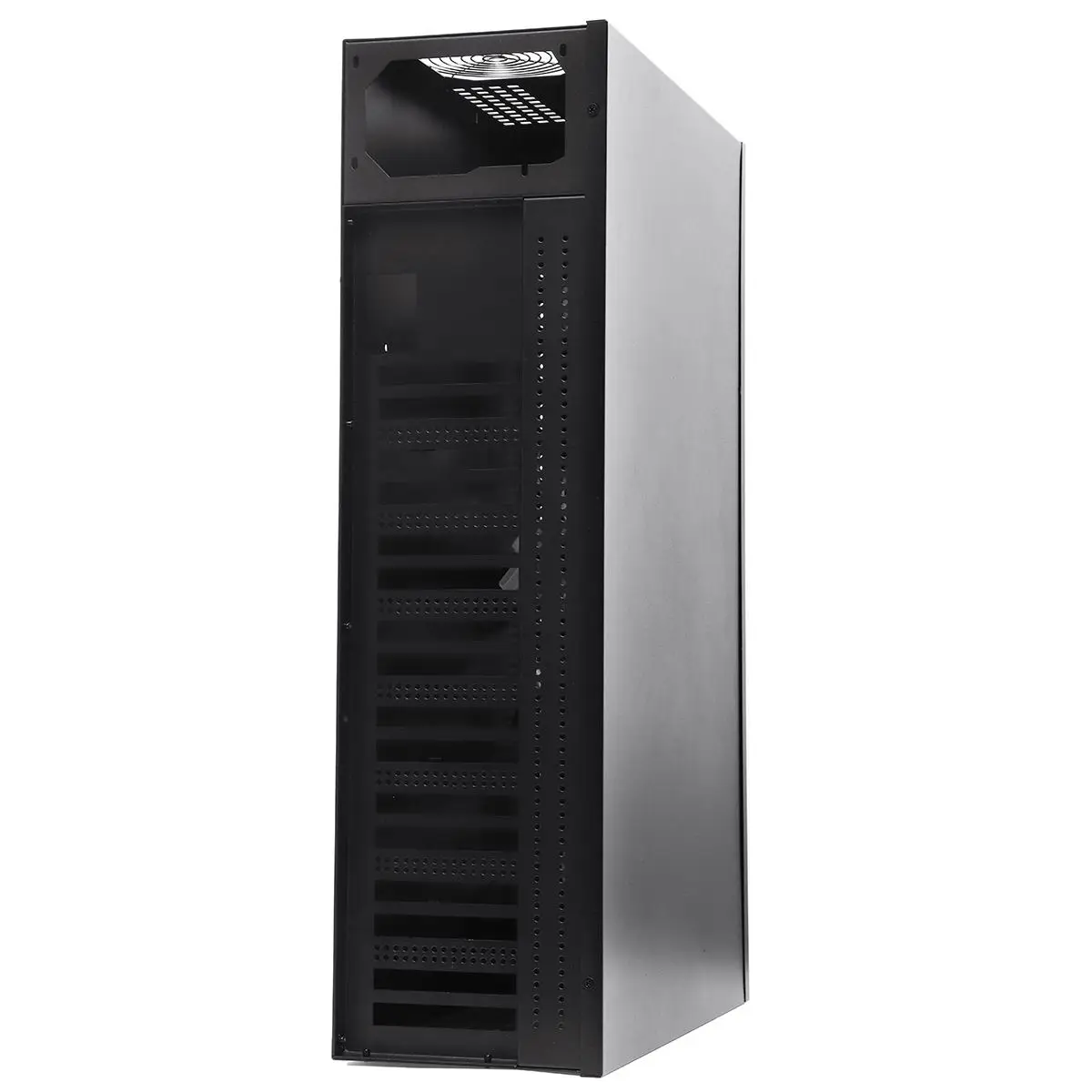 8 GPU 4 Fans BTC Miner Mining Crypto Coin Steel Mining Rig Frame Case For 8 GPU Graphics Card ETH BTC Ethereum Machine