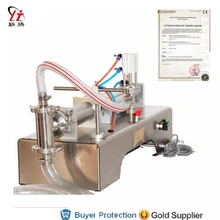 Water Milk Detergent Chemical Shampoo Juice Oil Eliquid Filling Machine Semi Automatic Pneumatic Piston Filler Free Shipping