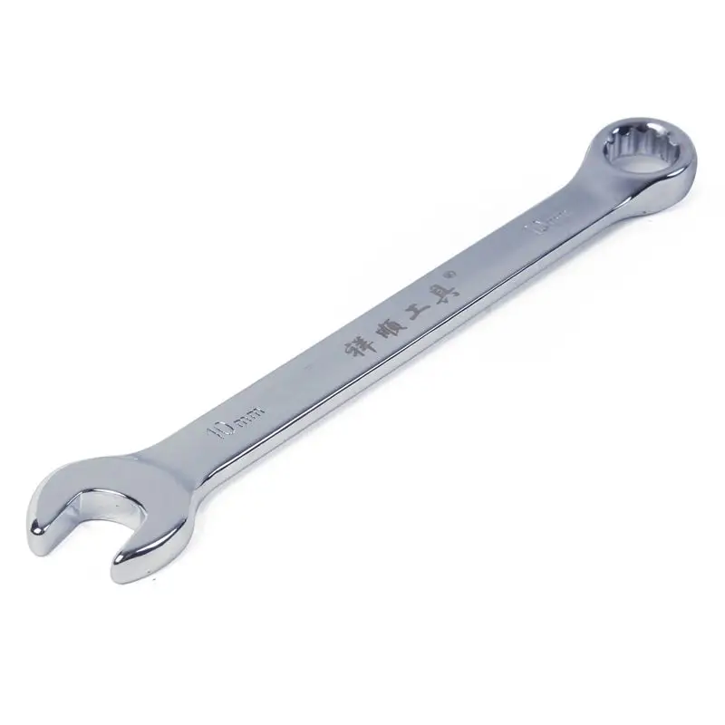 10 mm Silver Chrome vanadium steel Combination standard Spanner SZHKDWAU