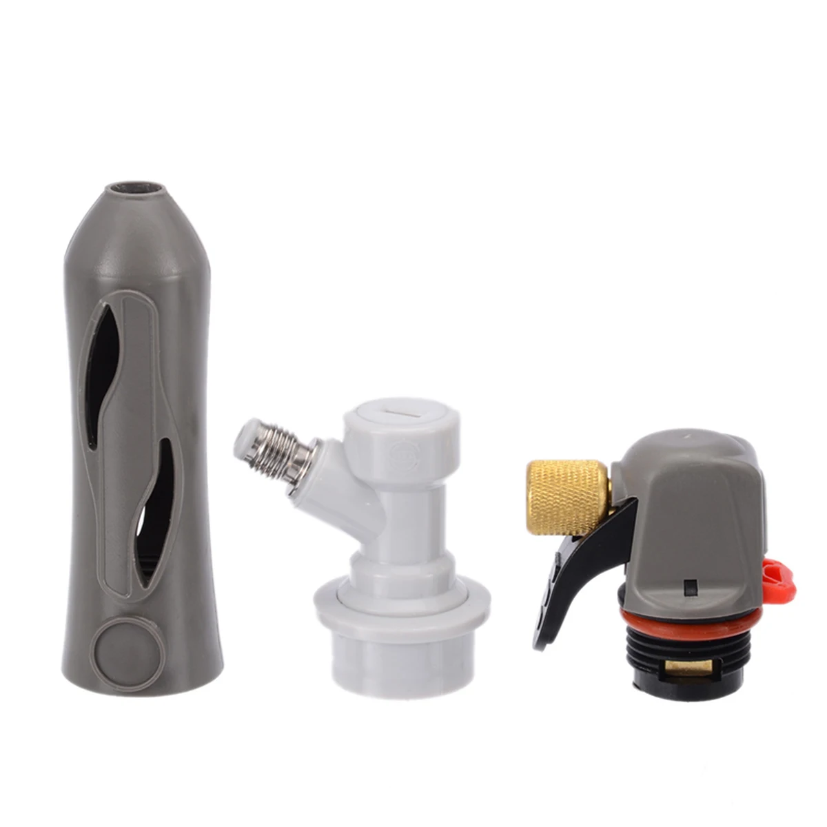 

Mayitr Keg Charger CO2 Charger With Ball Lock Kit Draft Beer Dispenser Homebrew Equipment Barware Tool Accessory