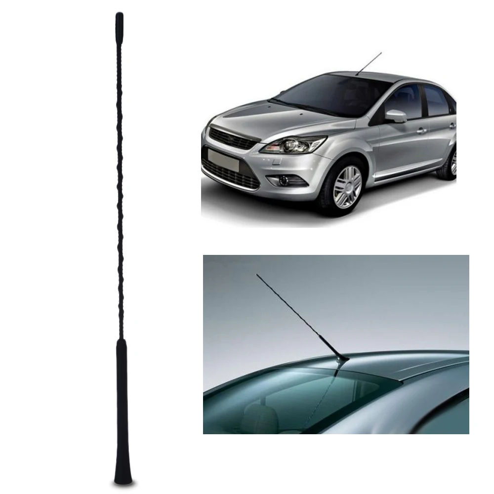 16 Inch Universal Car Auto Roof Mast Radio Stereo Aerial Antenna AM FM