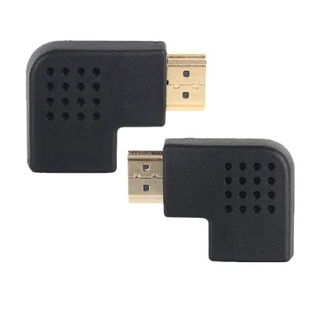 

HDMI Angle 90 Degree Right /Left HDMI Male To HDMI Female HDTV Adapter Converter for HDTV Connector 1080P Hot