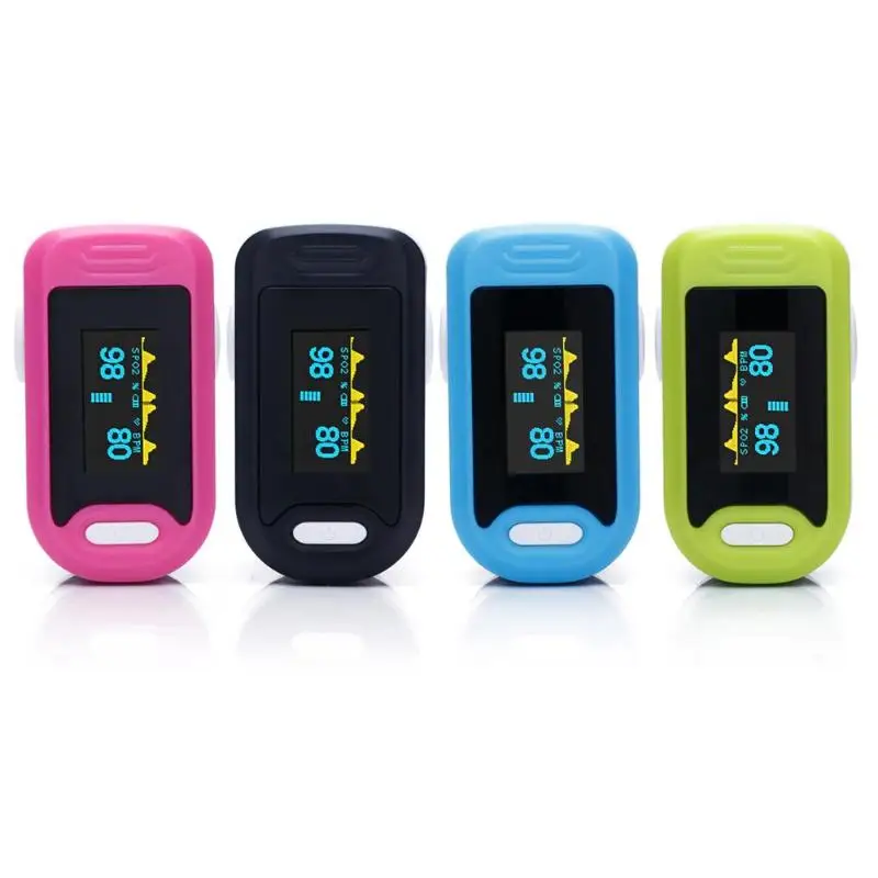 

Portable Finger Tip Pulse Oximeter Blood Oxygen Meter Heart Rate Monitor