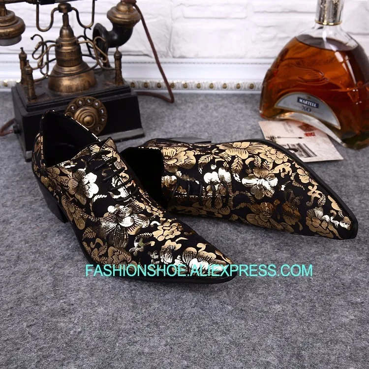 

2018 shoes men pointed leather shoes vintage dress party oxfords for men cheap price good shoes men