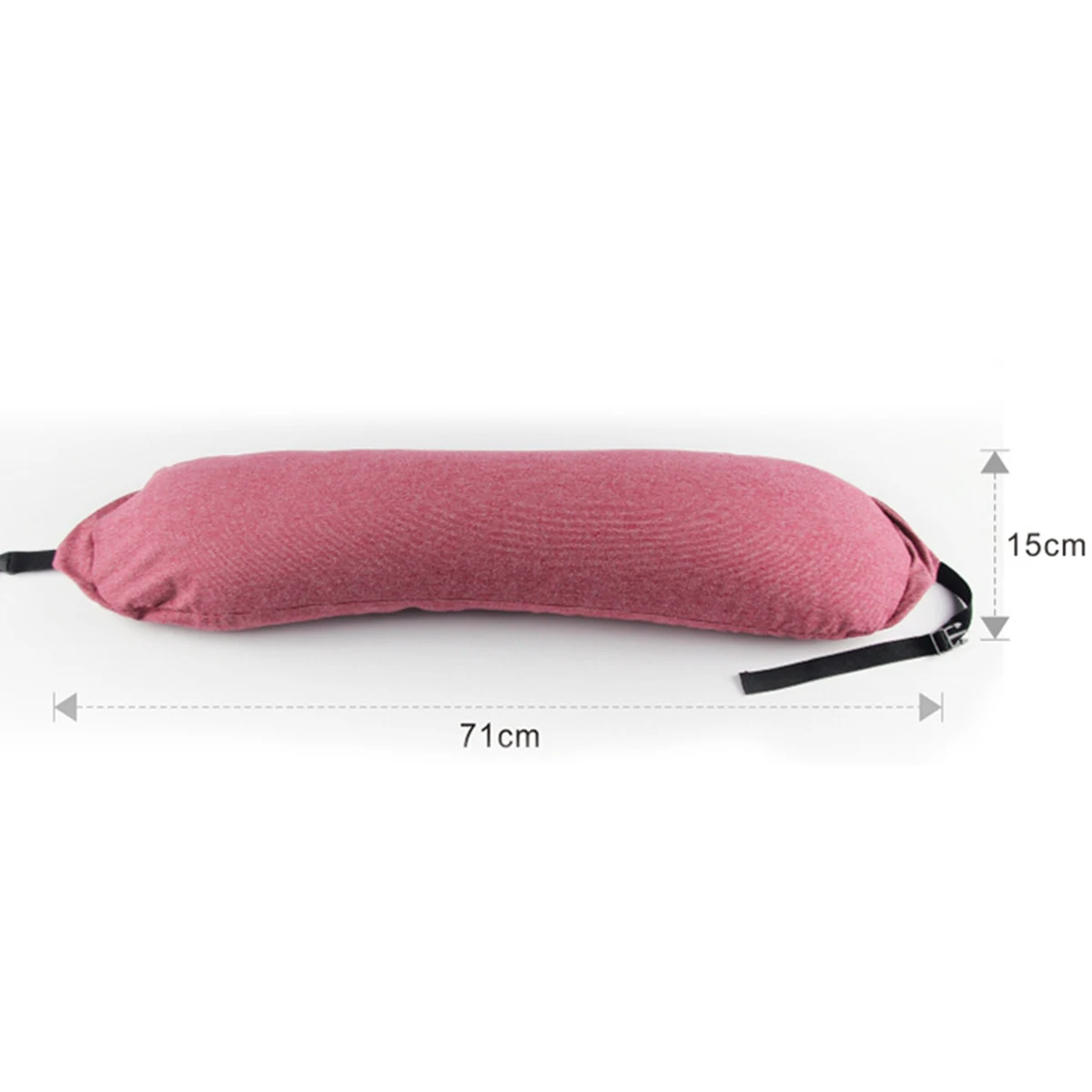 Регулируемая пряжка Twist Memory Foam подушка для шеи сгибаемый рулон подбородка