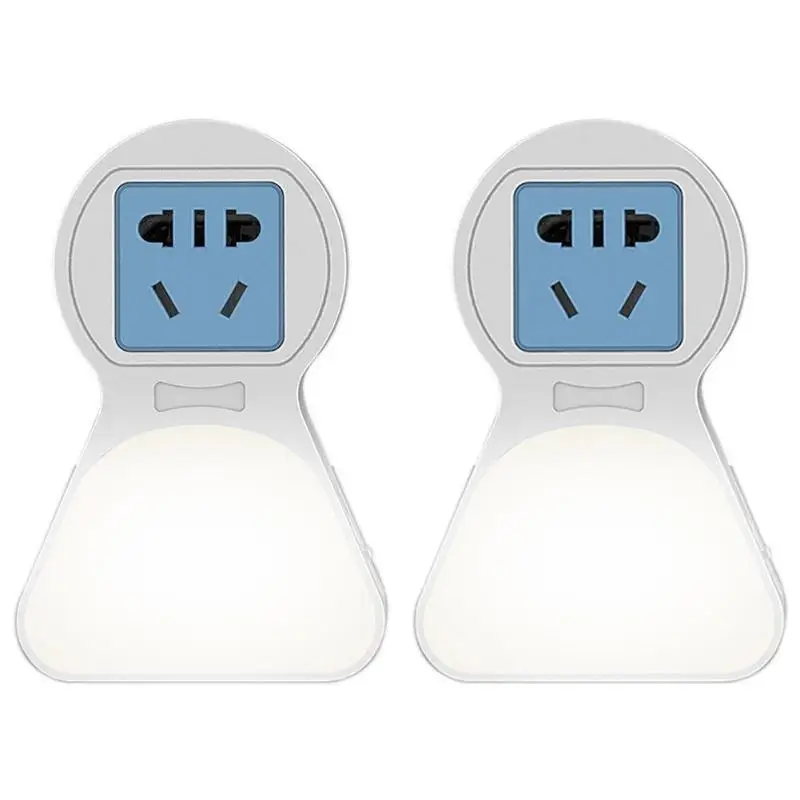 Интеллектуальная светочувствительная светодиодная розетка ночник 5 В USB зарядка