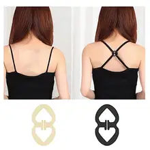 Мисс М 10/5 шт. высокое качество 8-гранная витая Невидимый пряжки для бюстгальтера природа Цвет черный и безопасная для кожи ткань Цвет бюстгальтеры Для женщин пряжки для бюстгальтера