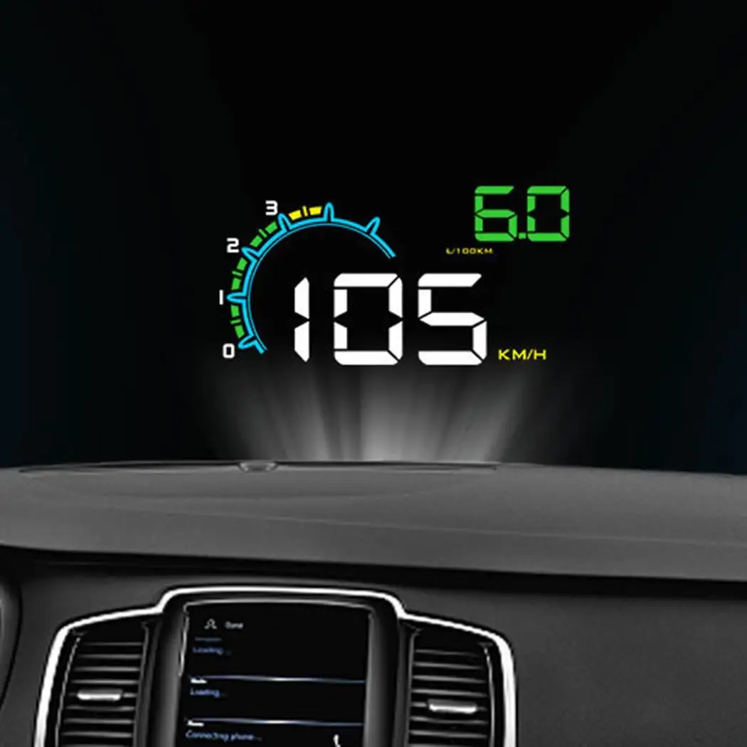 4.8Inch OBD HUD Car Head Up Display Auto On-Board Computer hud Display Car Electronics obd2 Car Speedometer Windshield Projector