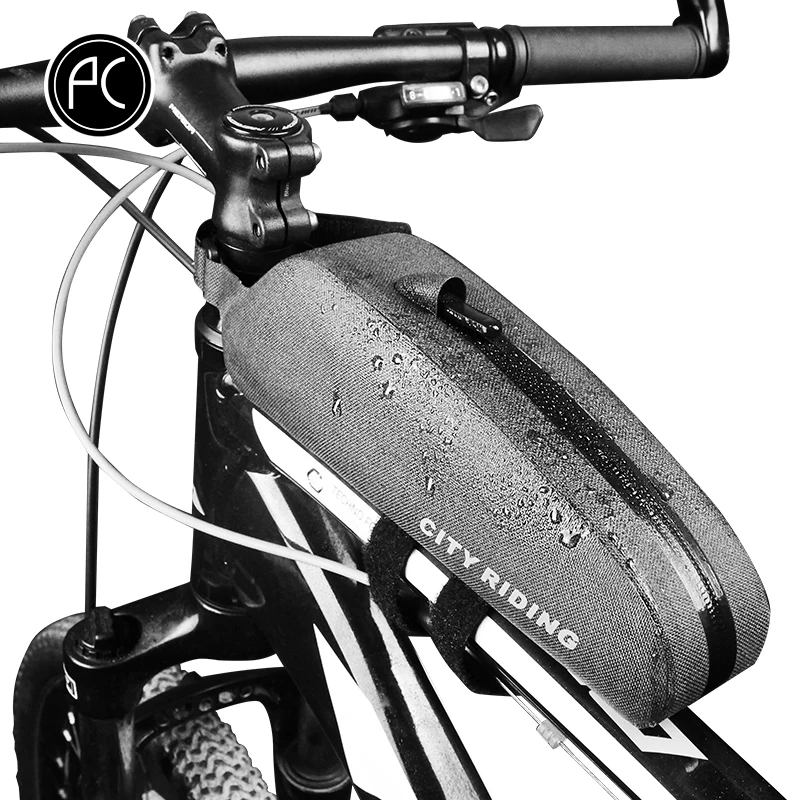 PCycling велосипедная сумка верхняя Передняя труба сумка корпус водонепроницаемый сумка большая емкость MTB дорожный велосипед велосипедная корзина чехол Аксессуары