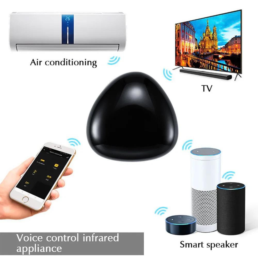 WIFI Universal Smart For Using Smart Life APP WiFi-IR Remote IR Control Hub Wi-Fi Enabled Infrared Universal Remote Controller