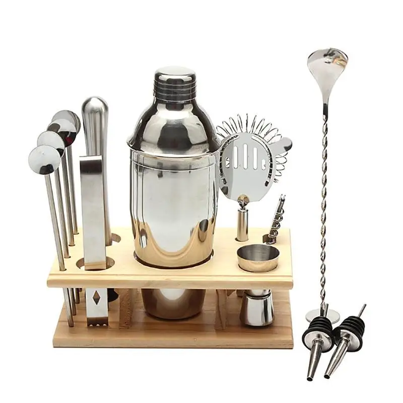 

14pcs/set Stainless Steel Wine Mixer Liquor Red Wine Cocktail Shaker Clip