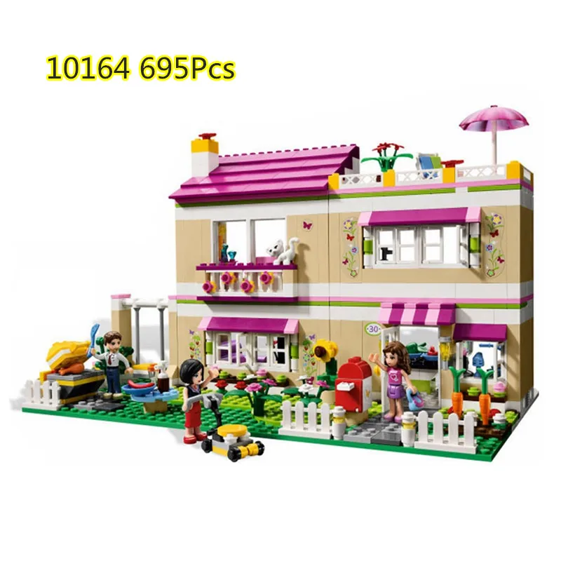 

CX 10164 145Pcs Model building kits Compatible with Lego 3315 Girl Game Castle Gift 3D Bricks figure toys for children