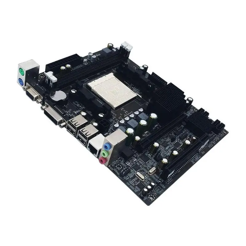 

NEW Desktop A780 Computer Motherboard AM2 2xDDR2 PC Mainboard Double Channel Support VGA DVI