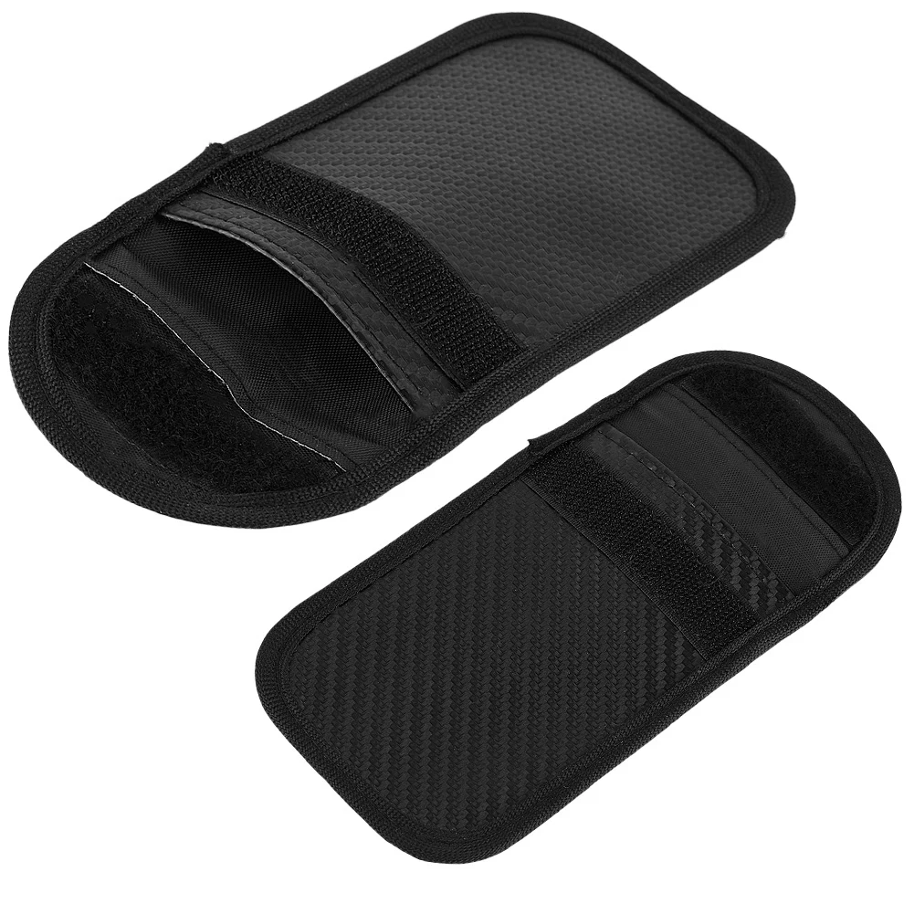 

Button Key Car Key Shielding Bag Phone Signal Blocking Case Signal Blocker for Privacy Protection auto accessories