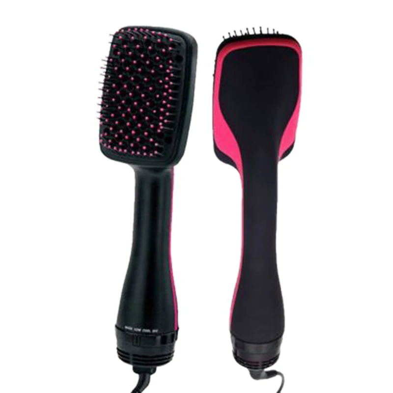 

2in1 Professional Hair Dryer Blower Styler Brush Multi Function Hot Air Hair Curls Comb Straightener Salon Tool
