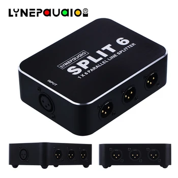 

XLR Splitter 6 Inputs 1 Outputs Mixer or 1 Inputs 6 Outputs Splitter No Power Required Outdoor Singing Conference