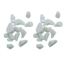 Светящийся камешек флуоресцентный аквариум каменный аквариум с рыбками поглощаемый свет камни для аквариума ландшафтный сад украшения