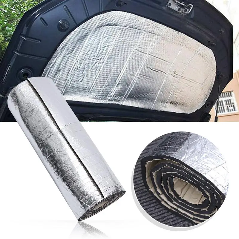 50x200CM 10MM Foam Cotton Auto Car Mat Deadener Reduction Noise Sound Insulation Cotton Door
