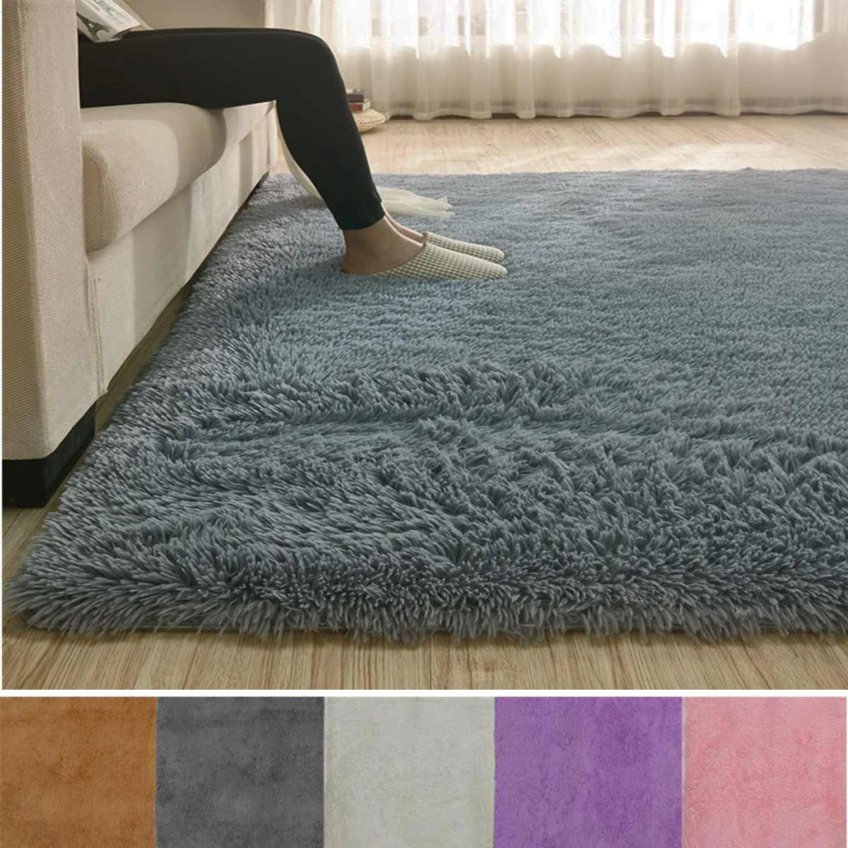 Big Shaggy Rugs For Living Room Images