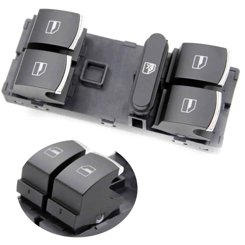 

Front Left Window Switch Driver Side Control Panel Power Replacement for Passat B6 5ND959857