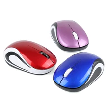 Оптовая продажа Беспроводная мышь Slient 3 кнопки компьютерная мышь 2000 dpi игровые мыши 2,4G оптическая игровая мышь для ПК ноутбука