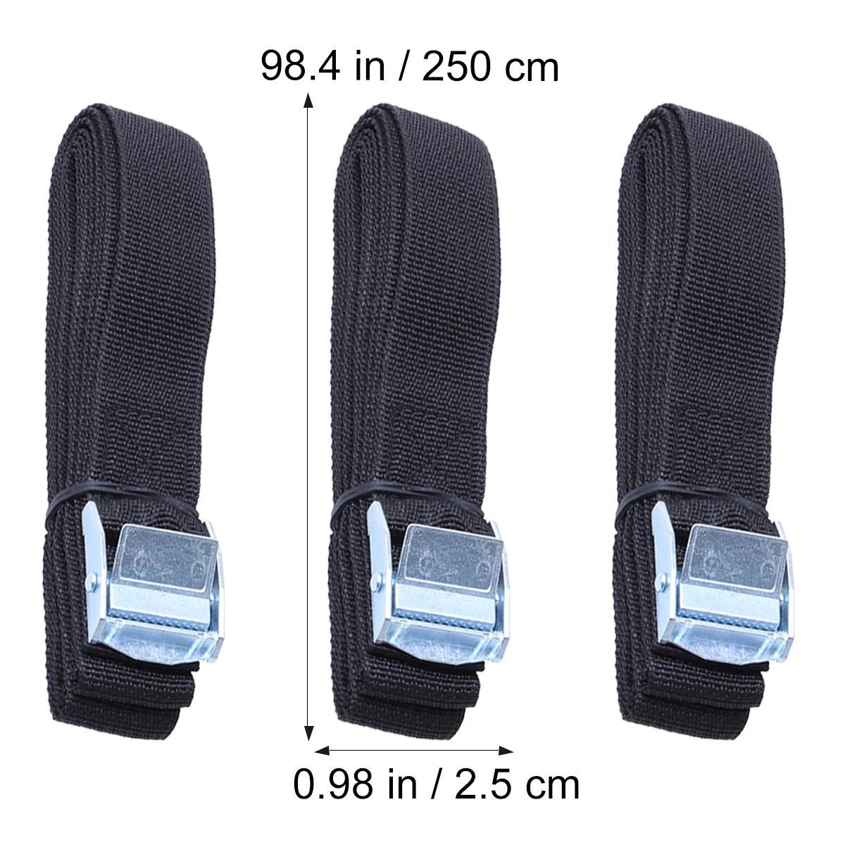Boat Cover Straps Adjustable Buckle Straps 8 Pack Simple Strap for Securing 1 x 96