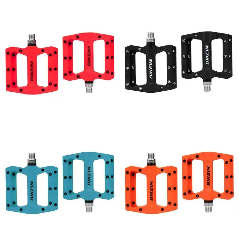 Mountain Bike Pedal MTB Pedals Bicycle Flat Pedals Nylon Fiber MTB
