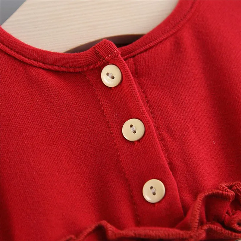 PUDCOCO Newborn Baby Girls Spliced Dress Long Sleeve Party Kid Wedding Dresses Princess PUDCOCO Newborn Baby Girls Spliced Dress Long Sleeve Party Kid Wedding Dresses Princess
