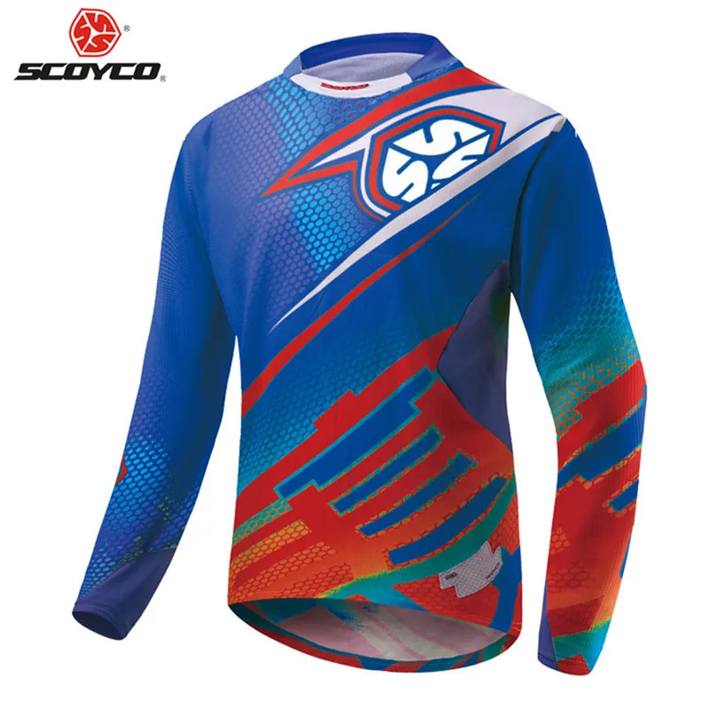 

SCOYCO T204 Motorcycle MX Riding Motocross Jersey Moto Cross Downhill Moto Goods Man Clothing Protection Protector Clothes