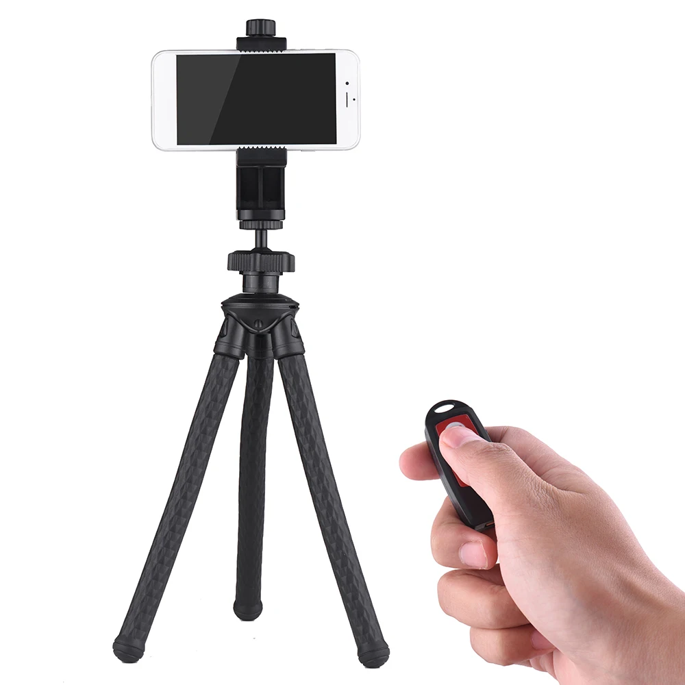Andoer Octopus Tripod Handy Tripod Stand Set 360 Degree Rotation Holder