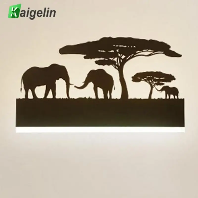 

Kaigelin AC220V LED Wall Lamp Simple Modern Style Living Room Restaurant Bedroom Bedside Light Nordic Style Art Lamp