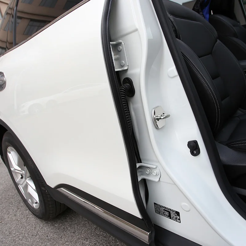 ALittleChange двери автомобиля Scratch Strip защита угловая гвардии резиновые полоски для Renault Koleos samsung QM6 интимные аксессуары