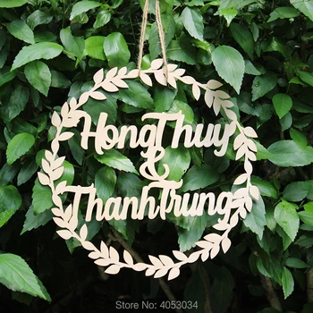 

Custom Wedding Laser Cut Name Wooden decor,Reception Decor,photo prop wall sign,wedding sign hoop