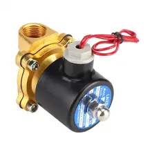 220 V DN15 1/2 ''Электрический обычно закрыт электромагнитный клапан для воды, воздуха на дизельном топливе, керосине внутренний газа аксессуары Высокое качество