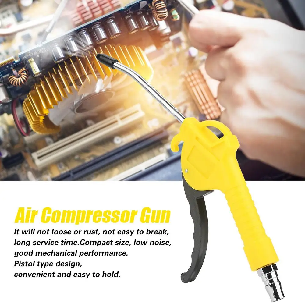 

Air Duster Compressor Blow Gun Pistol Type Pneumatic Cleaning Tool Spray Gun