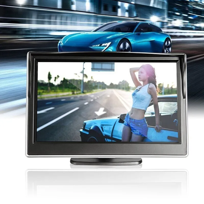 

5 Inch LCD 5 Inch TFT LCD Display High-definition Digital Screen 480 16:9 800 * 2 Video Input For Rearview Camera DVD VCD