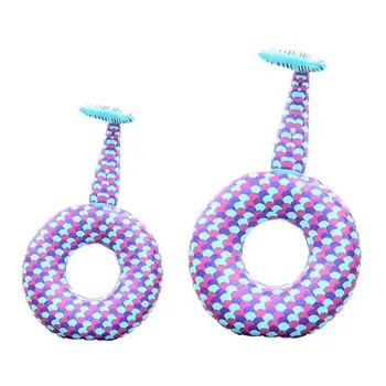 

Mother Child Swimming Pool PVC Cartoon Kids Bathtub Swim Trainer Circles Baby Swimming Ring Inflatable Floating Swimming Pool