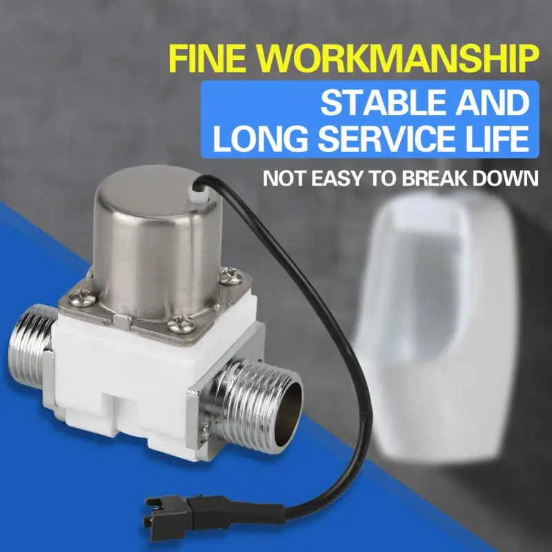 Прочный электромагнитный клапан Пластик водяной контрольный клапан 1/2in DC 4,5 V водяной Управление электрический импульс электромагнитный клапан аксессуар