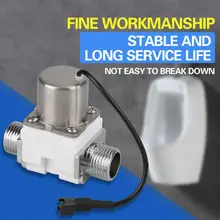 Прочный электромагнитный клапан Пластик водяной контрольный клапан 1/2in DC 4,5 V водяной Управление электрический импульс электромагнитный клапан аксессуар