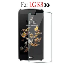 Для LG K8 закаленное Стекло для LG K8 K 8 Lte K350 K350N K3500E K350DS Экран Защитная крышка защитная пленка защитный чехол гвардии